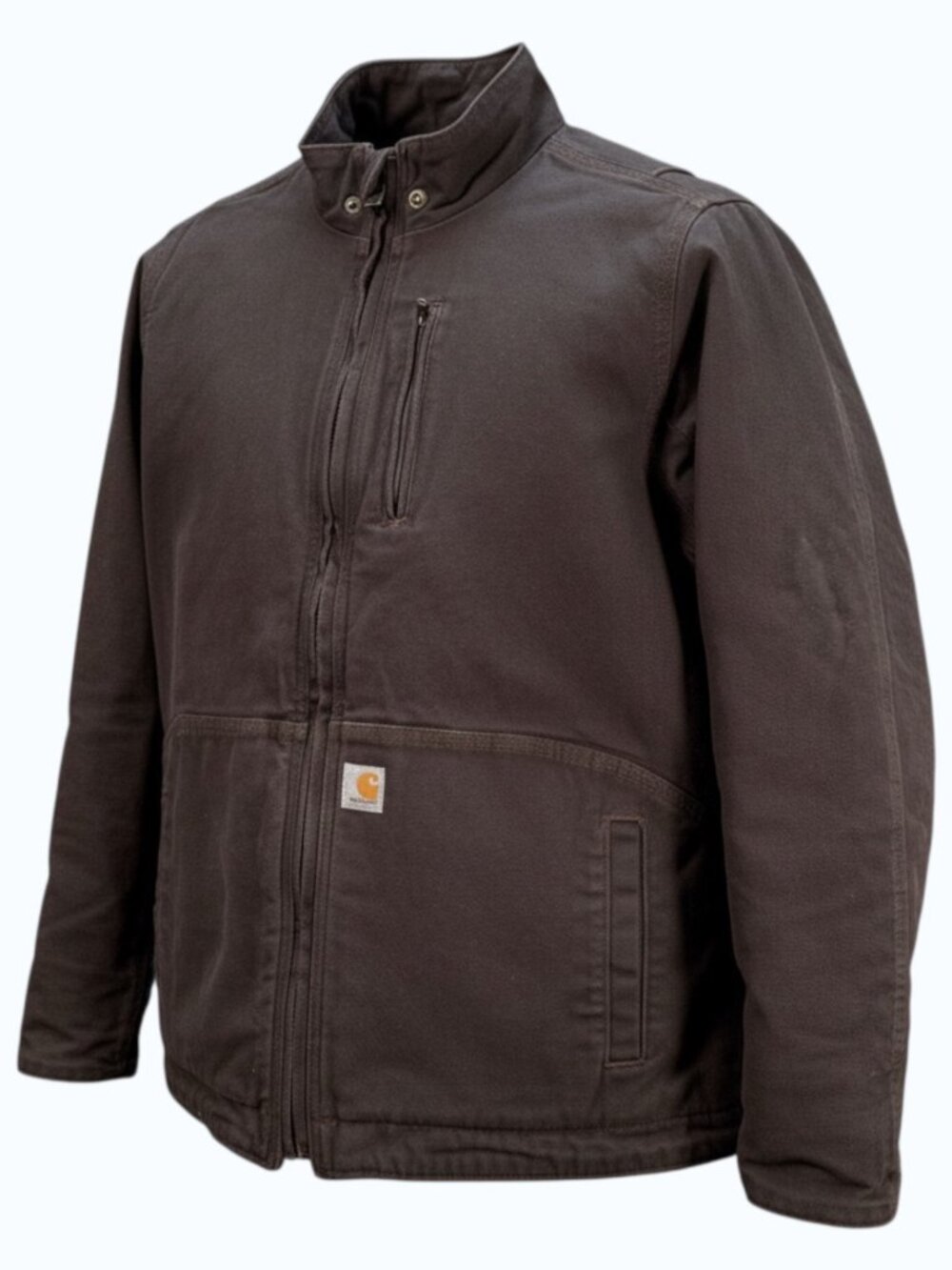 Carhartt Full Swing Bomber Jacket Size L(12/14) Brown Cotton